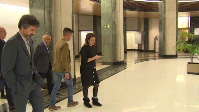 La portavoz del grupo socialista en el Congreso, Adriana Lastra