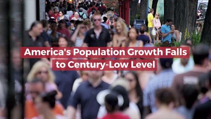 America's Population Growth Is Slowing