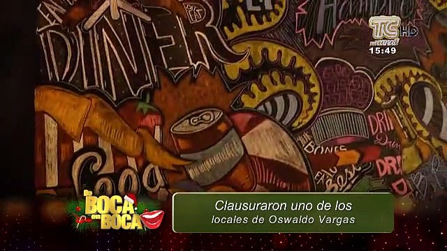 Clausuraron uno de los locales de Oswaldo Vargas