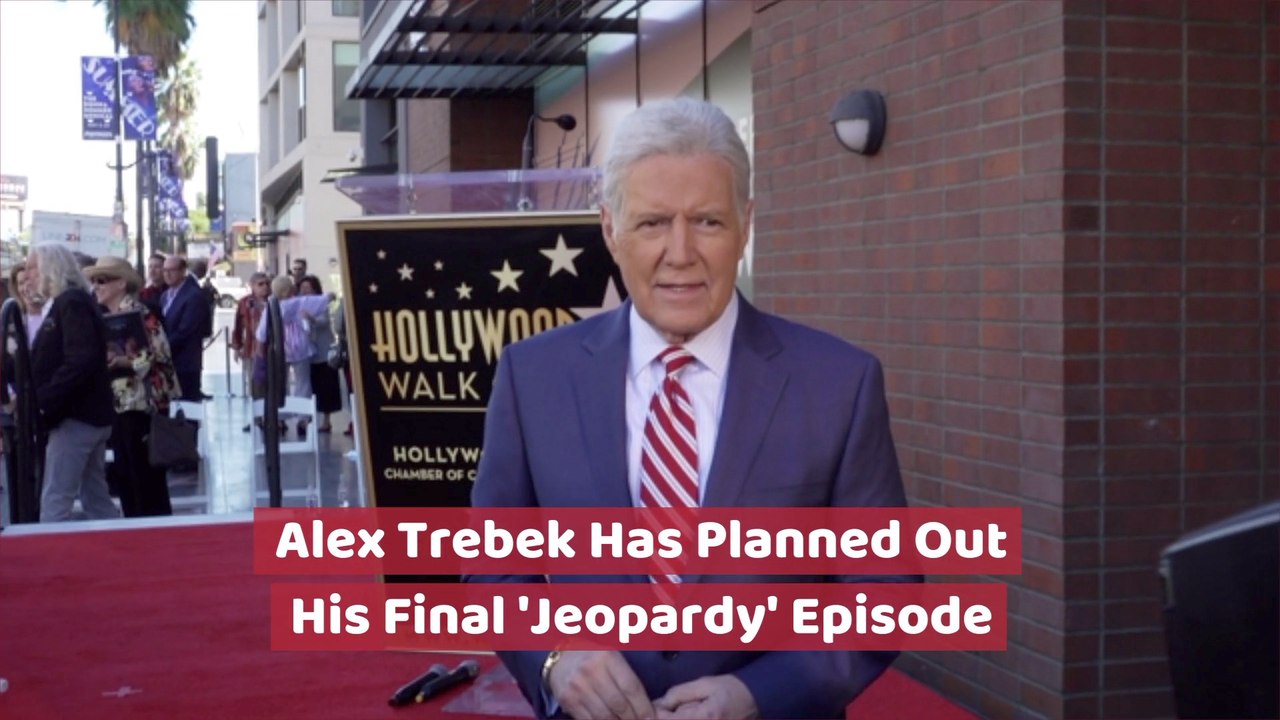 Alex Trebek On When His Last Episode Airs