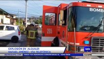 Explosión de tanque de gas en Monte Oscuro  - Nex Noticias