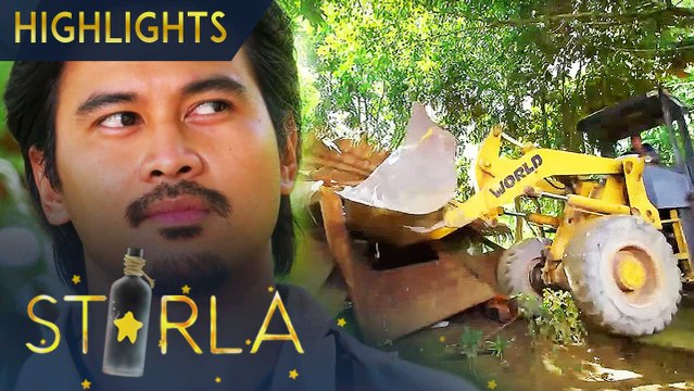 Dexter and his bulldozers start to tear down Barrio Maulap | Starla