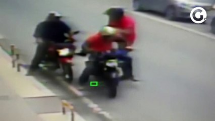 Motociclista com malote de dinheiro é assaltado em Cachoeiro