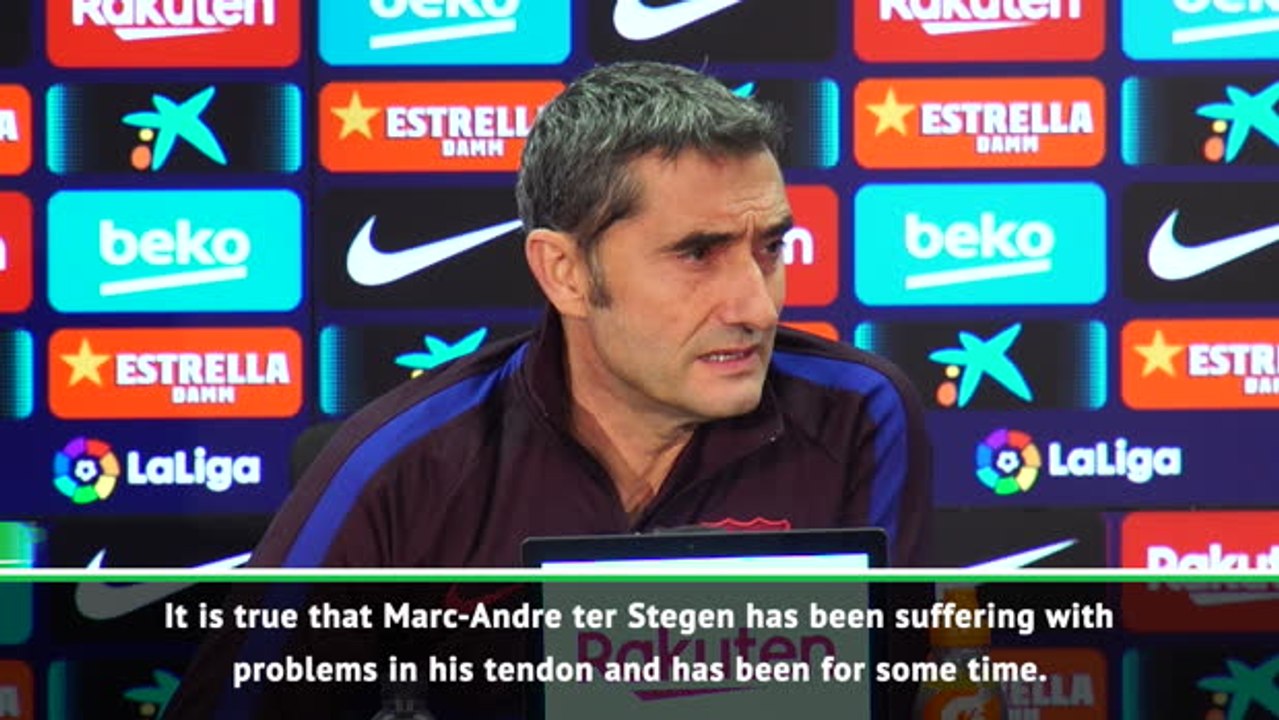 Valverde confirms Ter Stegen injured
