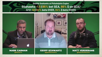 Place Your Bets: Seahawks v Eagles