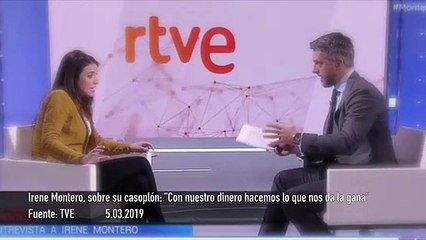 Irene Montero, sobre su casoplón en Galapagar: "Hemos decidido hacer con nuestro dinero lo que nos da la gana"