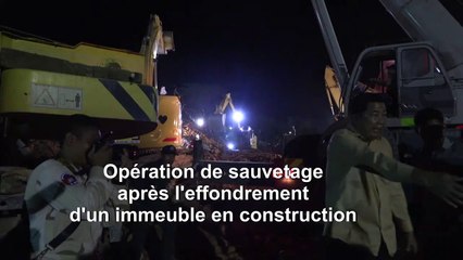 Cambodge: l'opération de sauvetage se poursuit après l'effondrement d'un immeuble