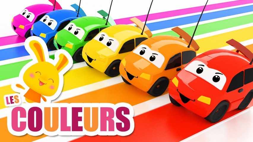 Les couleurs avec les voitures + Apprendre les couleurs - Chansons et comptines Titounis