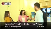 Juan José Cortés... ¡pillado intentando ligar con Isabel Díaz Ayuso!