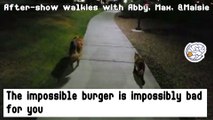 The Impossible Burger is impossibly bad for you - after show walkies with Abby and Max and Maisie