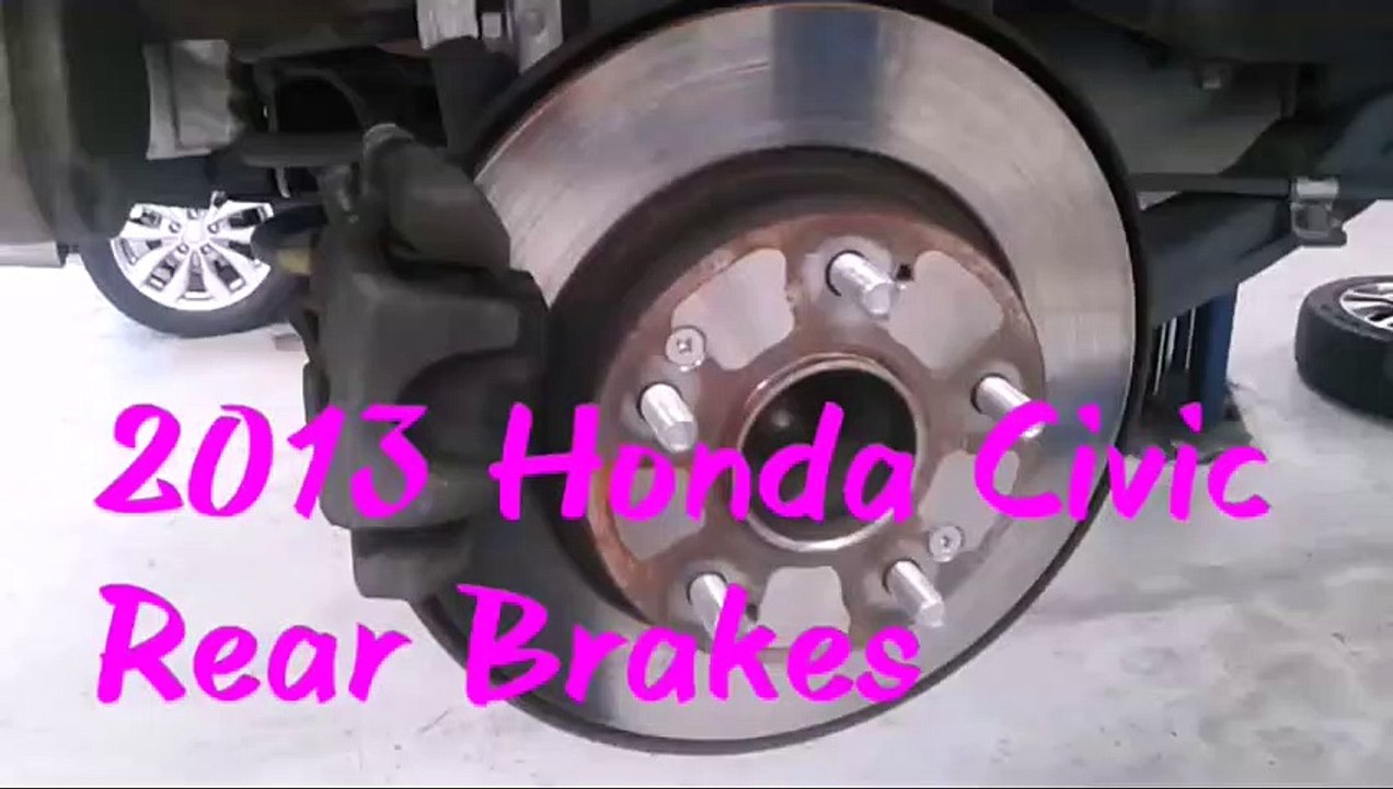 2013 Civic Rear Brakes
