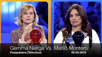 Vuelan cuchillos entre Mariló Montero y Gemma Nierga: "Te he machacado totalmente"