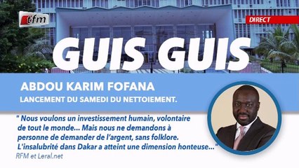 Partie Guis Guis dans Jakaarlo bi du 03 Janvier 2020