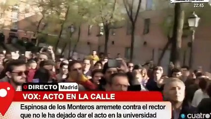 La espectacular respuesta de Espinosa de los Monteros a los 'molestos' de Cuatro