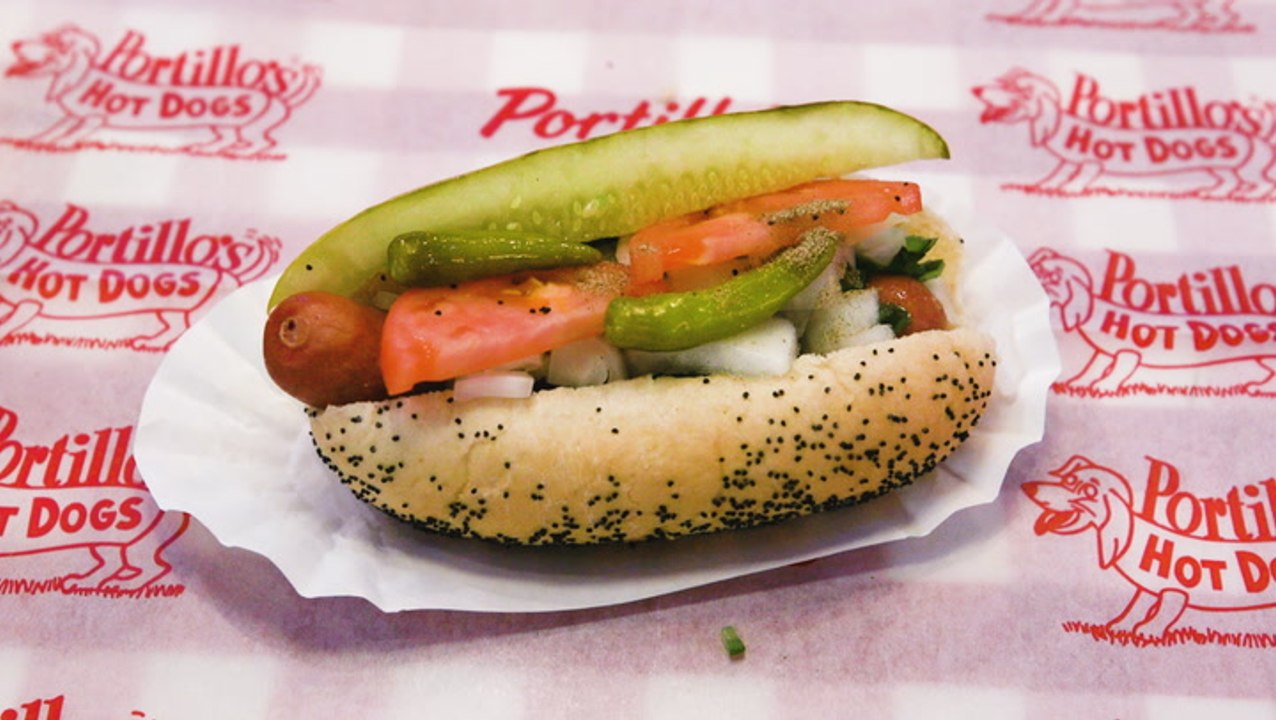 A fast-casual chain based in Chicago is known for their legendary Chicago-style hot dogs, which are never served with ketchup