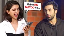Deepika Padukone REACTS On Removing Ranbir Kapoor’s RK Tattoo | Chhapaak