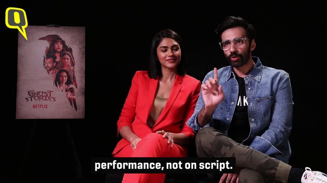 Mrunal Thakur and Avinash Tiwary on Working With Karan Johar in Ghost Stories