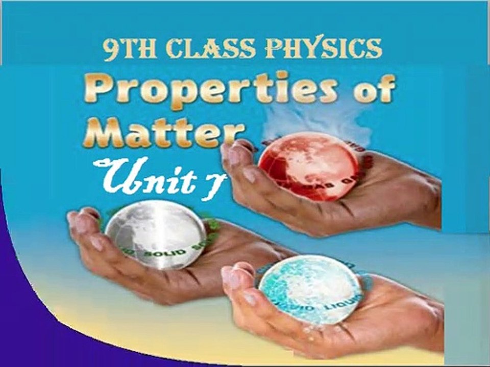 Physics  in Urdu class 9 Unit 7.2, Density