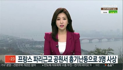 프랑스 파리근교 공원서 흉기난동으로 3명 사상