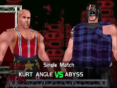 TNA Cross The Line Mod Matches Kurt Angle vs Abyss