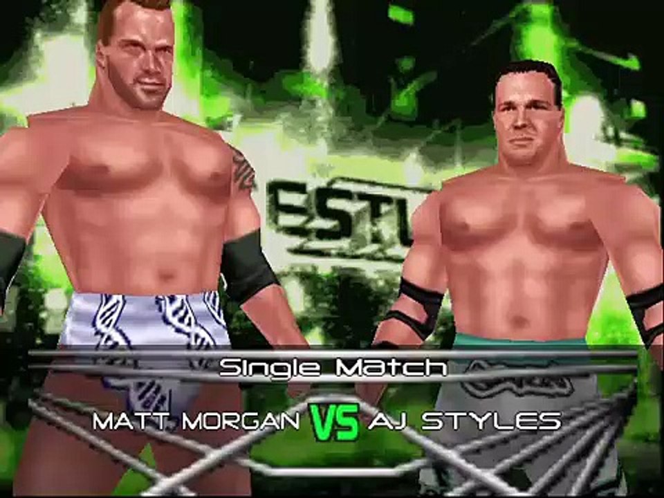 TNA Cross The Line Mod Matches Matt Morgan vs AJ Styles