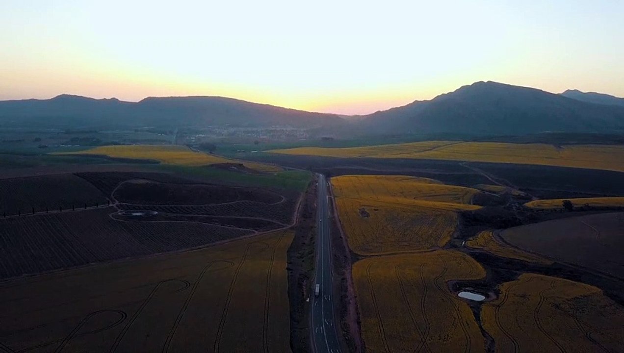 Taryn Elliott - Aerial Footage Of A Road - Nature (No Copyright Video 125) [4K]