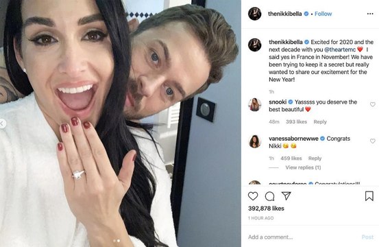 Nikki Bella and Artem Chigvintsev are engaged