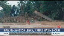 Banjir-Longsor di Lebak, 9 Orang Meninggal dan 1 Hilang