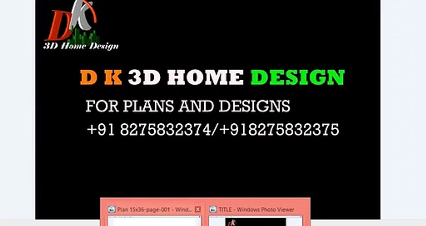 15X36 FT SMALL 1BHK HOUSE PLAN