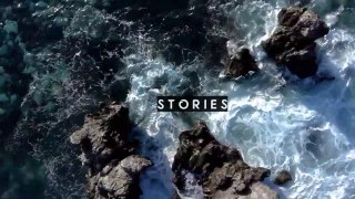 4K Ocean Waves view from DRONE - Nature Background