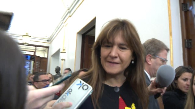 Borràs (JxCat) confirma que ERC le ha dicho que no cambiará de opinión