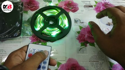 How To Set Up LED Strip Lights To Your Desktop Backside And Unboxing