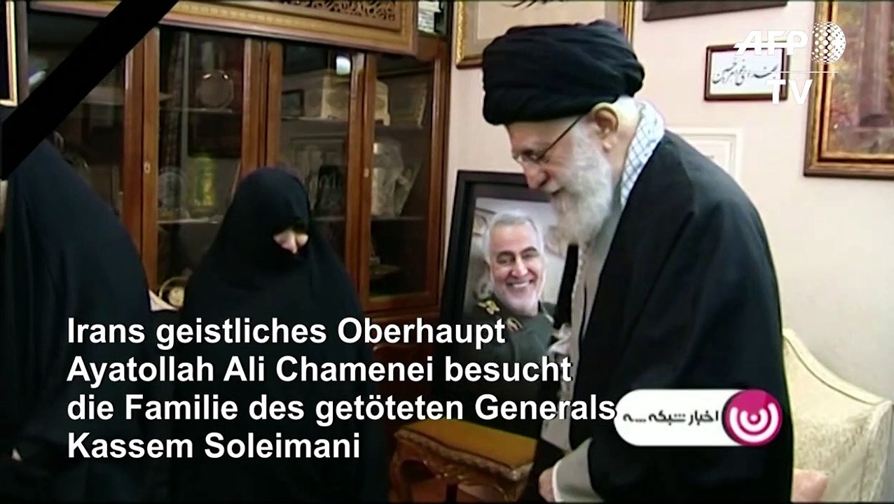 Chamenei kondoliert familie von getötetem general soleimani
