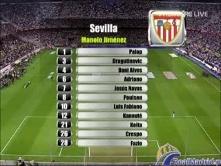 11. FC Séville - Real Madrid