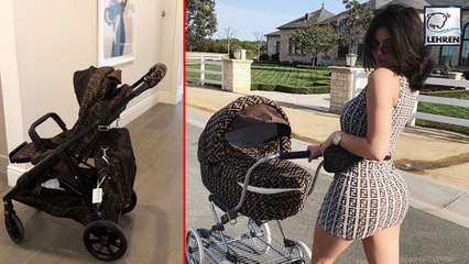 Kylie Jenner Buys Stormi $4000 Fendi Stroller & Diaper Bag!