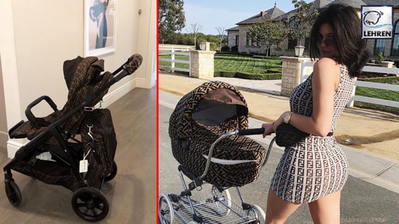 Kylie Jenner Buys Stormi $4000 Fendi Stroller & Diaper Bag!