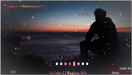 aankhon mein aansu leke instrumental ringtone