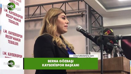 Berna Gözbaşı: "Bu takımı düşürmeyeceğime söz veriyorum"