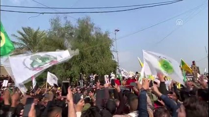 Irak'ta Süleymani ve Mühendis için cenaze töreni düzenlendi (6)