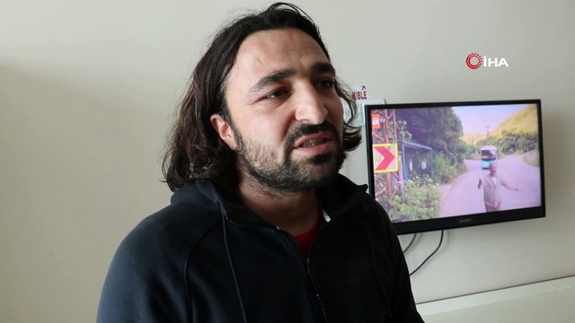 Futbolcuları taşıyan otobüs devrildi