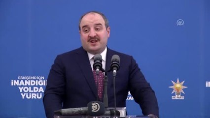 Varank: "(Eskişehir) İlimizi İç Anadolu'nun güçlü üretim merkezlerinden biri yaptık"