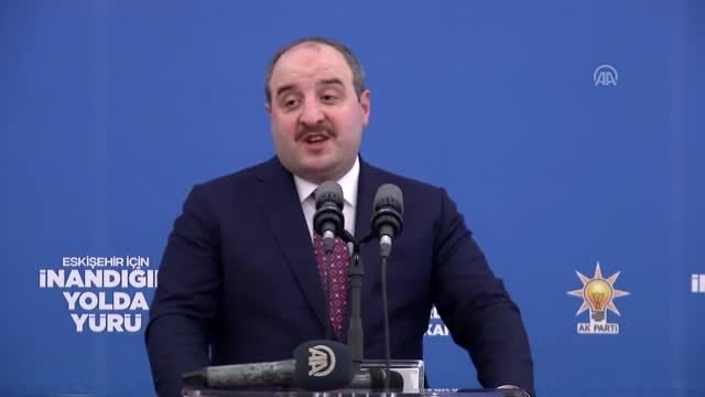 Varank: (Eskişehir) İlimizi İç Anadolu'nun güçlü üretim merkezlerinden biri yaptık