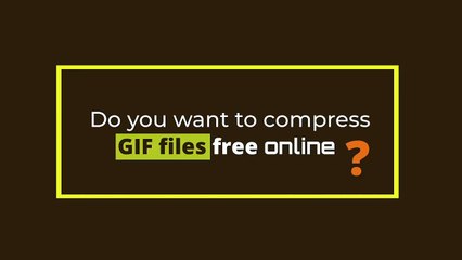 Do you want to Compress GIF File without Losing Data
