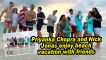 Priyanka Chopra and Nick Jonas enjoy beach vacation with friends