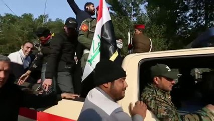 Clamor de venganza en el funeral de Soleimani