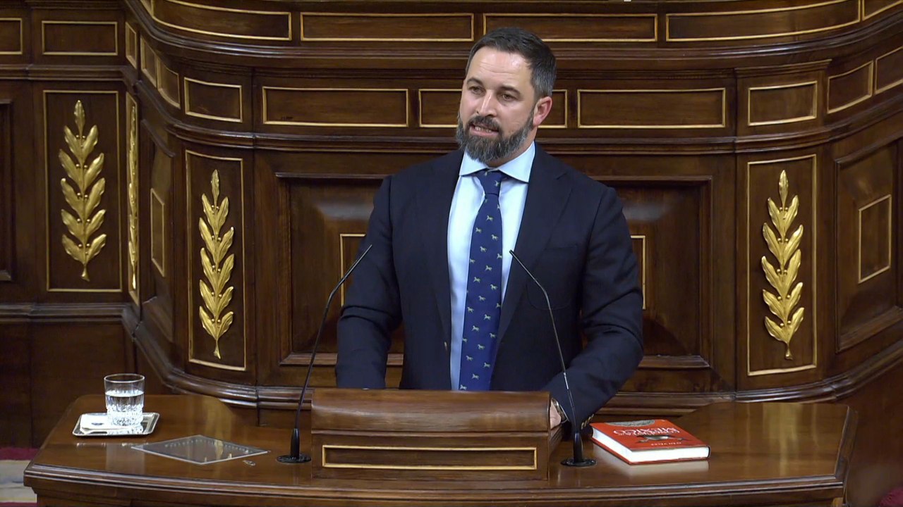 Abascal promete llevar a los tribunales a quienes traicionen la "soberanía" nacional