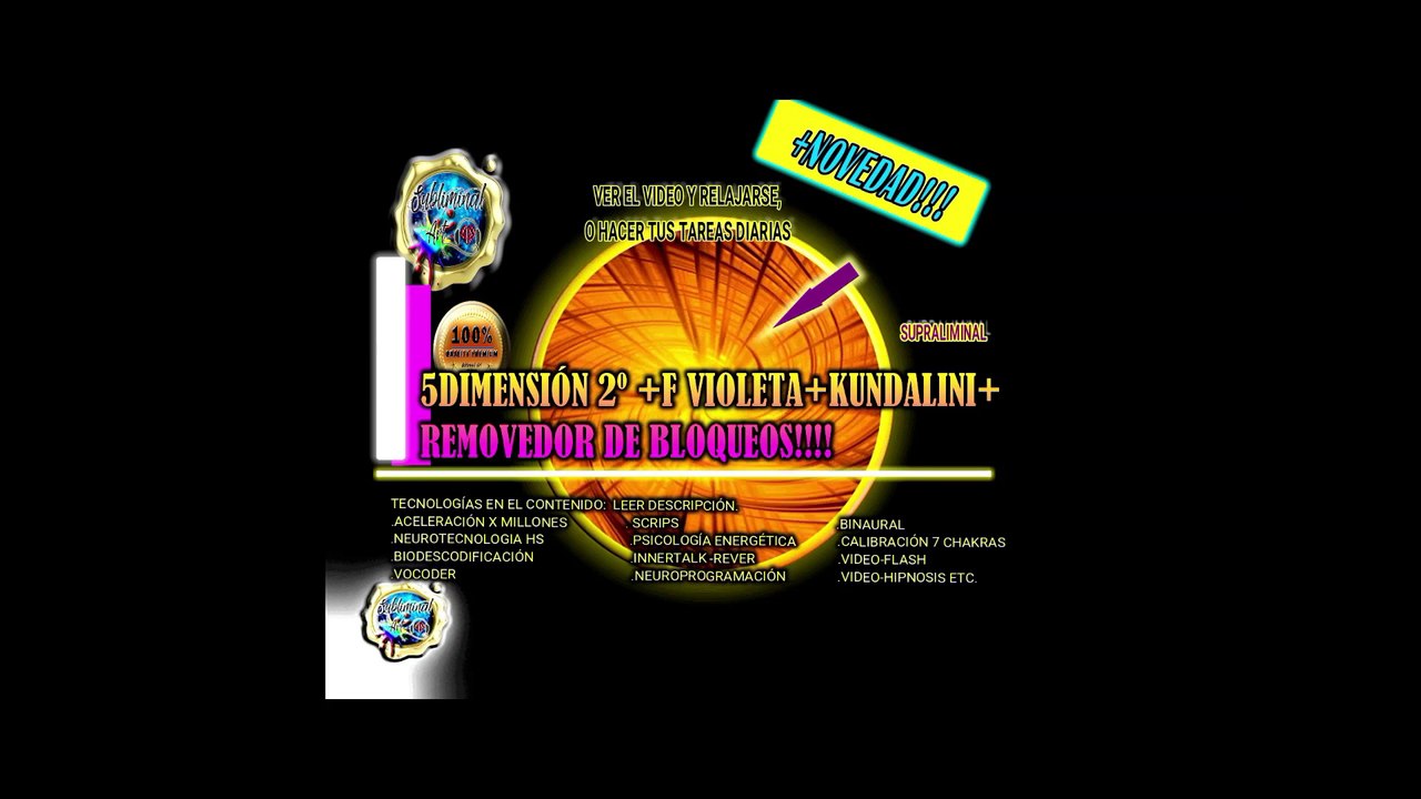 ✅ASCENSIÓN 5D 2º+FUEGO VIOLETA+ BOOSTER EXTREME+KUNDALINI. EVOLUCIÓN HUMANA DIVINA Y SUPER ACELERADA!!! SUPER EFECTIVO!!!✅