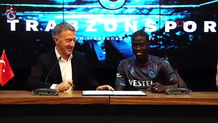 Trabzonspor, Senegalli oyuncu Ndiaye ile sözleşme imzaladı