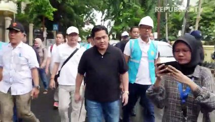 BUMN Memprioritaskan Air Bersih untuk Pengungsi Banjir