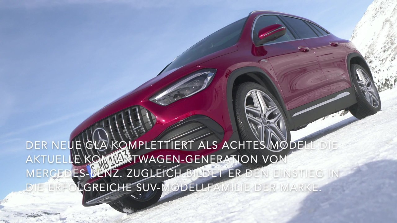 Das Wichtigste auf einen Blick - Neuer Mercedes-Benz GLA - mehr Charakter, mehr Platz, mehr Sicherheit